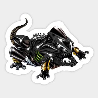 Kawasaki ZX14 Lizard Monster Sticker